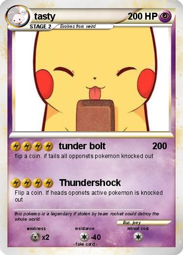 Pokemon tasty