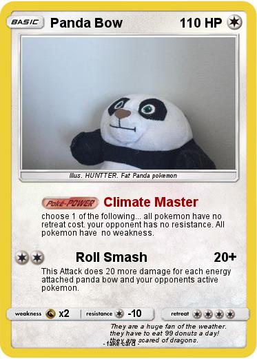 Pokemon Panda Bow