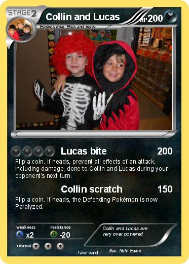 Pokemon Collin and Lucas