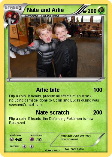 Pokemon Nate and Arlie