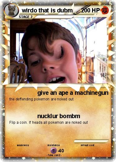 Pokemon wirdo that is dubm