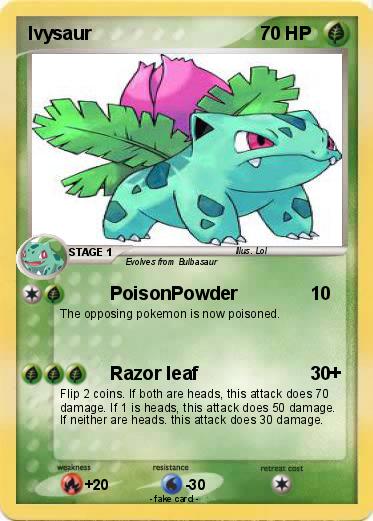 Pokemon Ivysaur