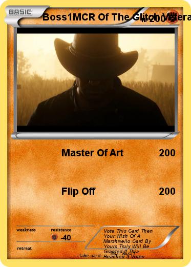 Pokemon Boss1MCR Of The Glitch Veterans