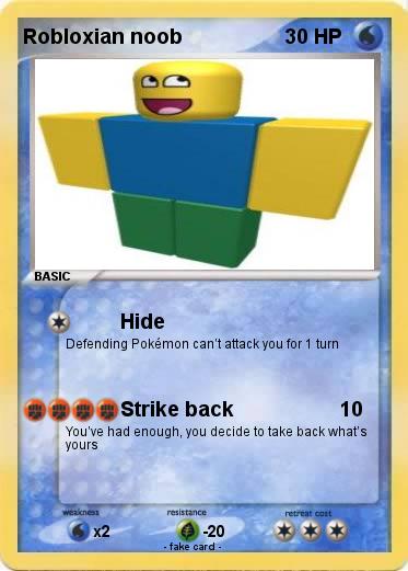 Pokemon Robloxian noob