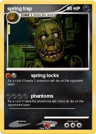 Pokemon spring trap