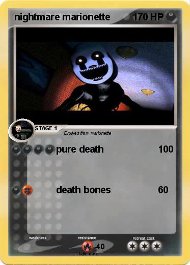 Pokemon nightmare marionette