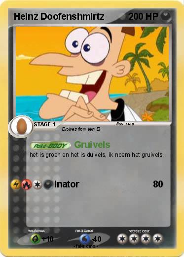 Pokemon Heinz Doofenshmirtz