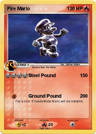 Pokemon Fire Mario