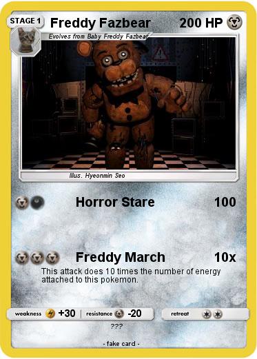 Pokemon Freddy Fazbear