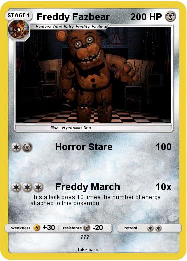 Pokemon Freddy Fazbear