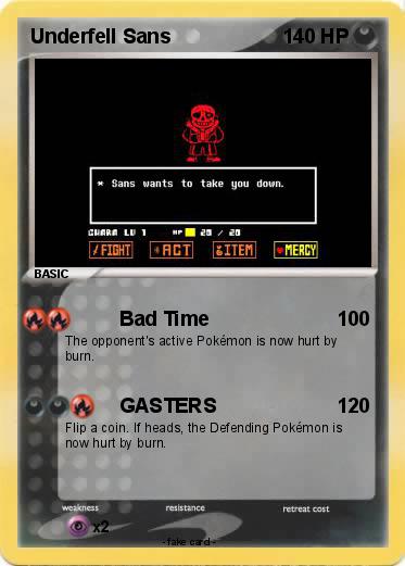 Pokemon Underfell Sans