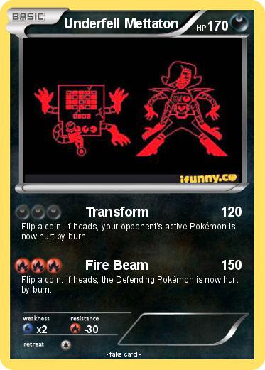 Pokemon Underfell Mettaton