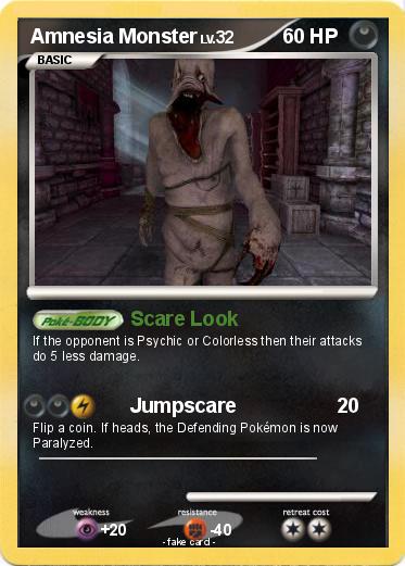 Pokemon Amnesia Monster