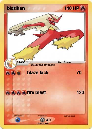 Pokemon blaziken