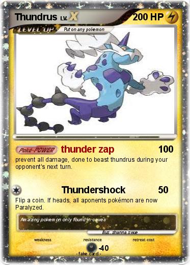 Pokemon Thundrus