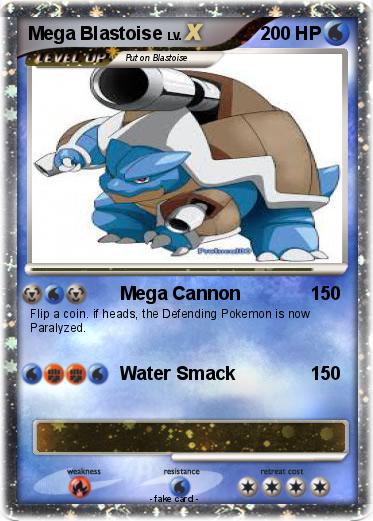 Pokemon Mega Blastoise