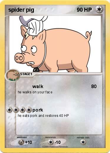 Pokemon spider pig 