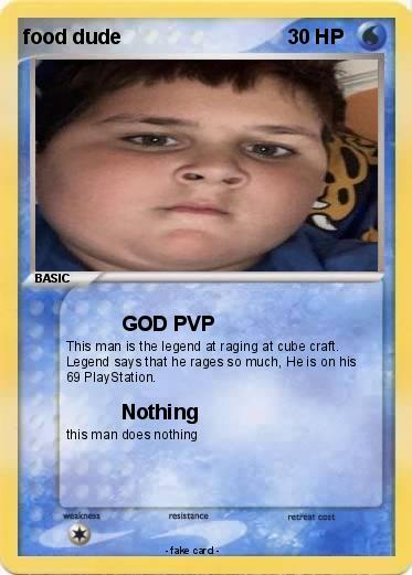 Pokemon food dude