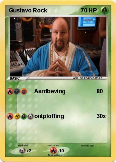 Pokemon Gustavo Rock