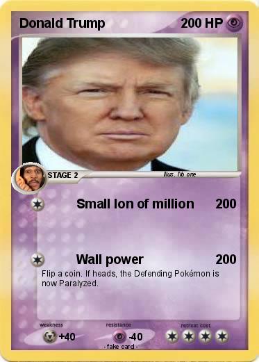 Pokemon Donald Trump