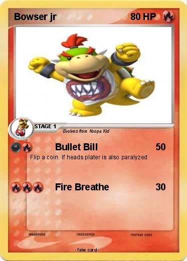 Pokemon Bowser jr
