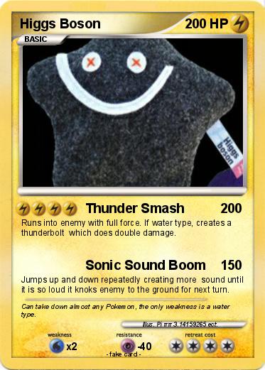 Pokemon Higgs Boson