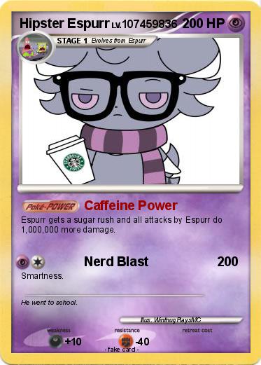 Pokemon Hipster Espurr