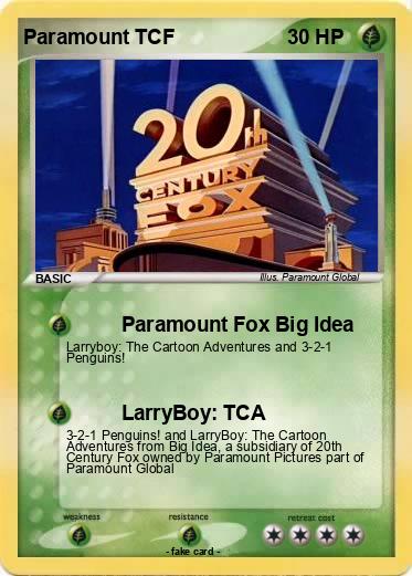 Pokemon Paramount TCF