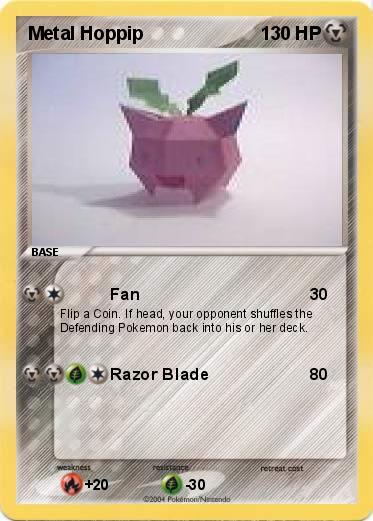 Pokemon Metal Hoppip