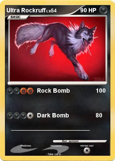 Pokemon Ultra Rockruff