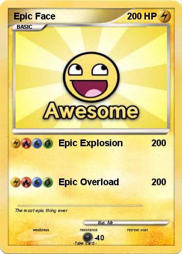 Pokemon Epic Face