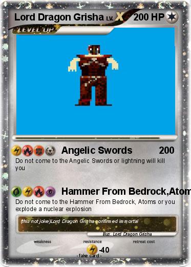 Pokemon Lord Dragon Grisha