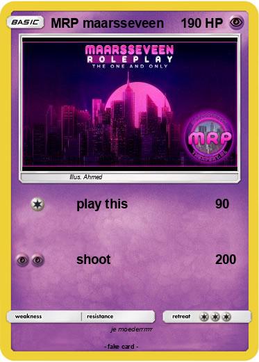 Pokemon MRP maarsseveen