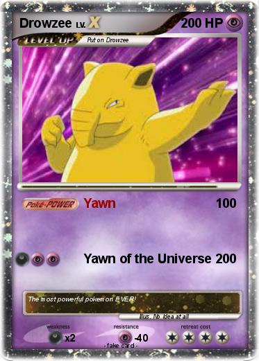 Pokemon Drowzee