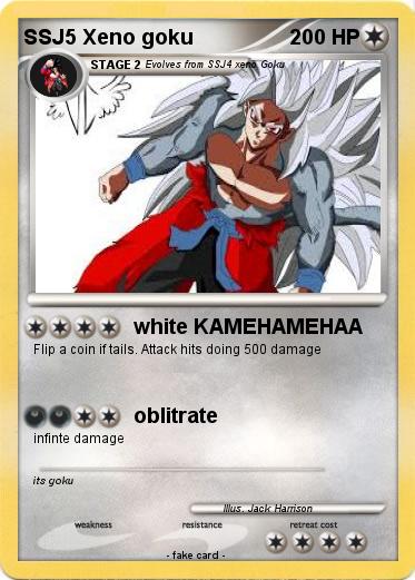 Pokemon SSJ5 Xeno goku