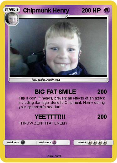 Pokemon Chipmunk Henry