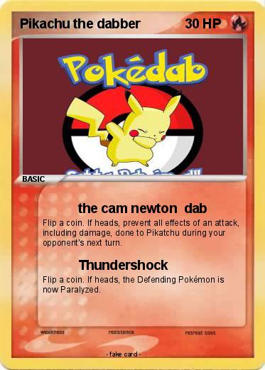 Pokemon Pikachu the dabber