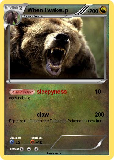 Pokemon When I wakeup