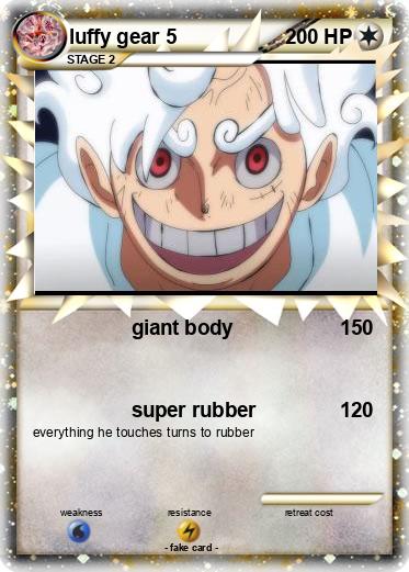 Pokemon luffy gear 5