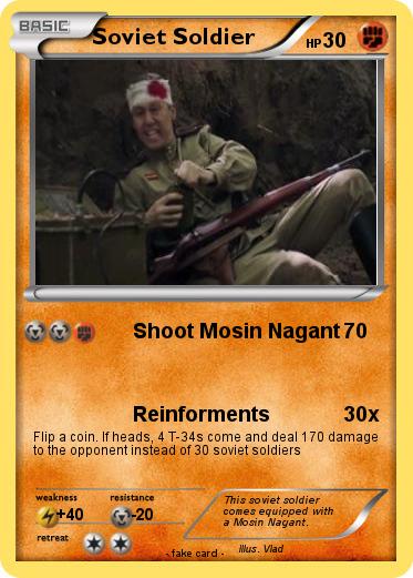 Pokemon Soviet Soldier