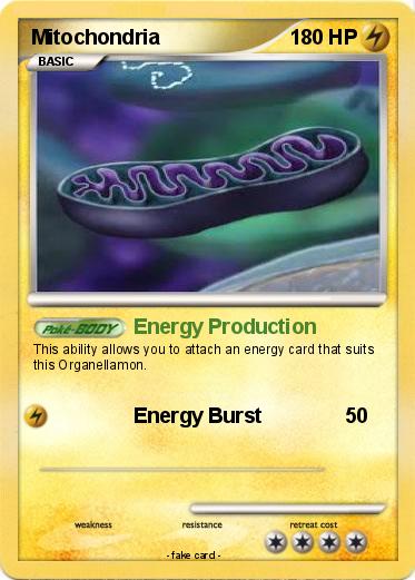 Pokemon Mitochondria