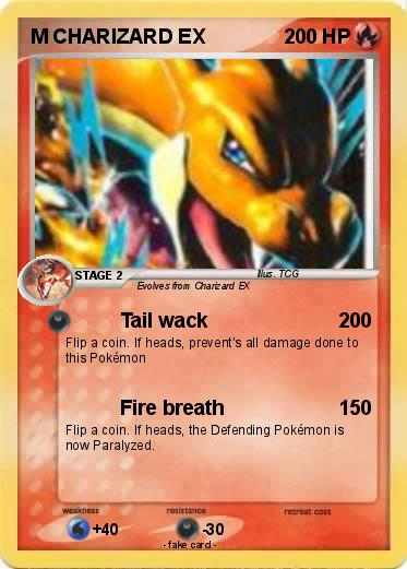 Pokemon M CHARIZARD EX