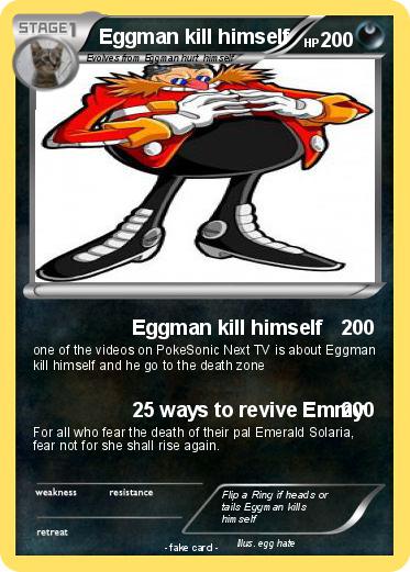 Pokemon Eggman kill himself