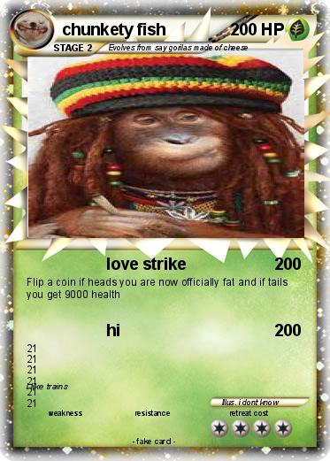 Pokemon chunkety fish