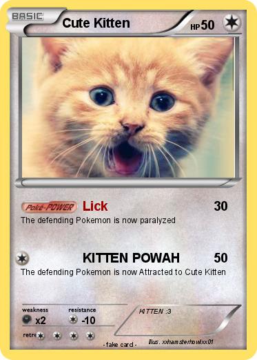 Pokemon Cute Kitten