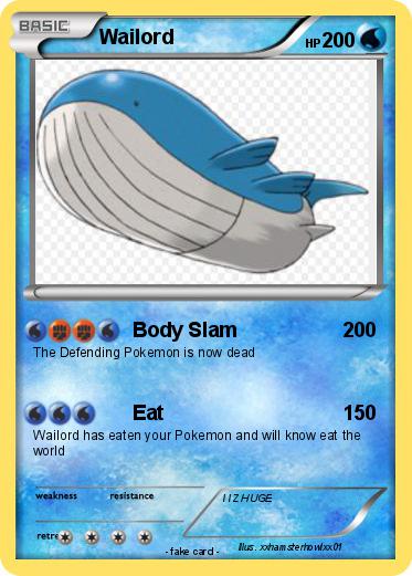 Pokemon Wailord