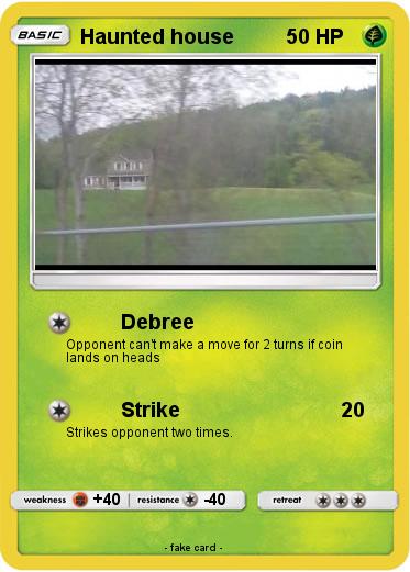 Pokemon Haunted house