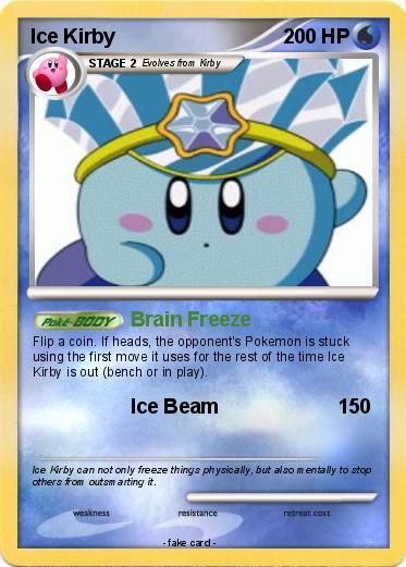 Pokemon Ice Kirby