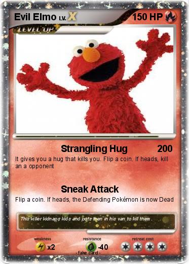 Pokemon Evil Elmo