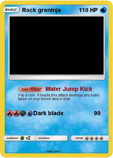 Pokemon Rock greninja